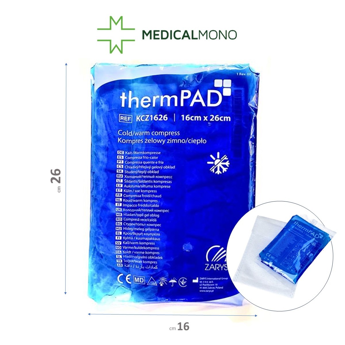 Sacco GEL CALDO/FREDDO THERMPAD - Varie Misure